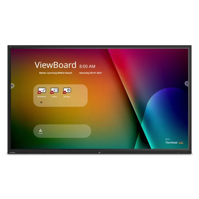 ViewSonic IFP9850 98 inch 4K interactive display front view