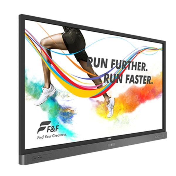 BenQ RP860K 86 inch 4K UHD interactive flat panel, view 3