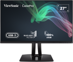 ViewSonic VP2756-2K: 27 Inch 2K QHD ColorPro Monitor with Pantone Validation and 60W USB-C