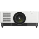 Sony VPL-FHZ120L rear connectivity and lens mount panel