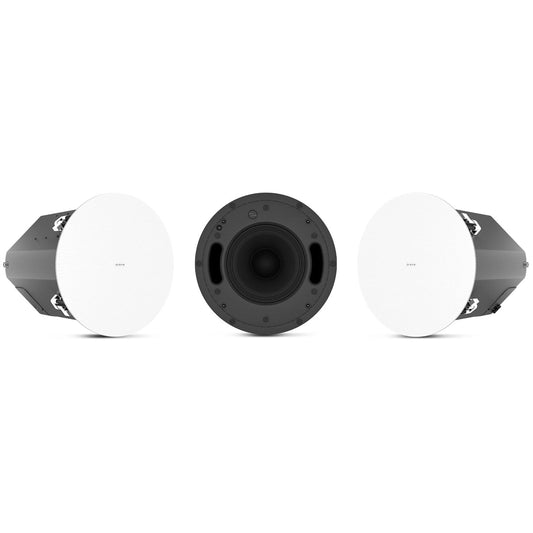 Q-SYS AD-C8T-SWZB: 8-inch, ceiling-mount subwoofer