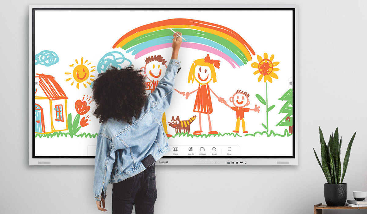 Samsung Flip Pro 75 Inch (LH75WMBWBGCXZA): Interactive Display