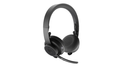 Logitech Zone Wireless Plus UC Headset: Wireless Noise Cancelling Headset for Business Calls
