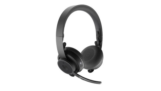 Logitech Zone Wireless Plus UC Headset: Wireless Noise Cancelling Headset for Business Calls