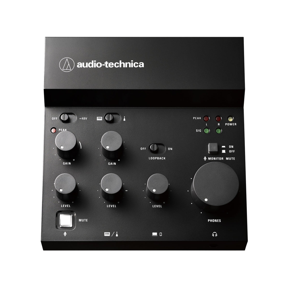 Audio-Technica AT-UMX3 Livestream USB Audio Mixer product photo