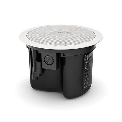 Bose FreeSpace FS2C white in-ceiling loudspeaker pair, in-ceiling enclosure angled view