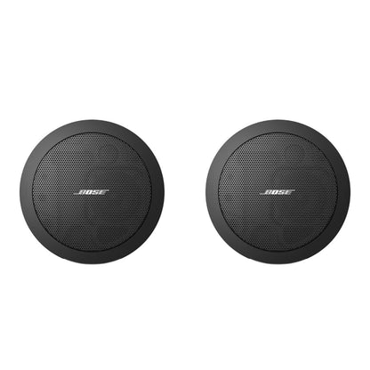 Bose FreeSpace FS2C black in-ceiling loudspeaker pair, pair of black grilles