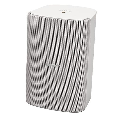 Bose FreeSpace FS4SE white surface mount loudspeaker pair, vertical view with white grille