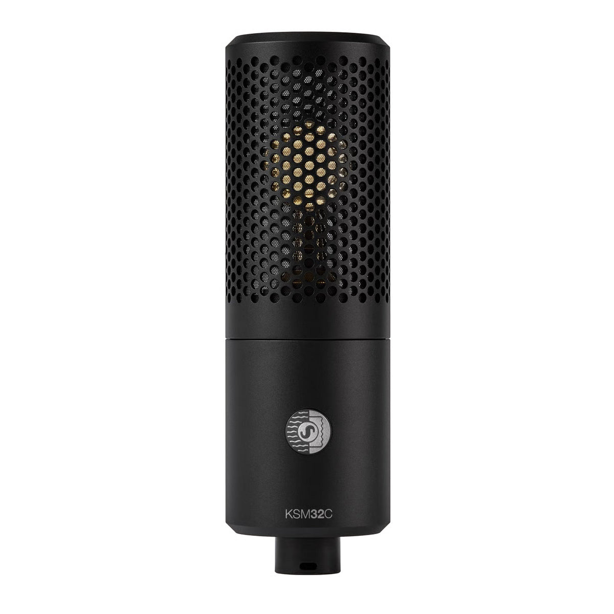 Shure KSM32C cardioid condenser microphone front view