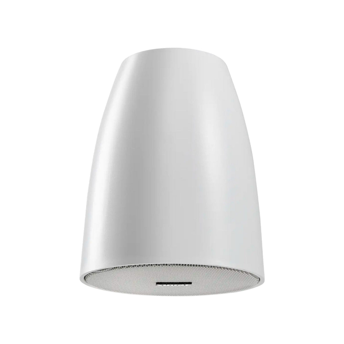 Shure MXP-1 white mini pendant passive loudspeaker side view