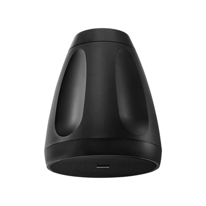 Shure MXP-6 pendant loudspeaker shown in the optional black finish