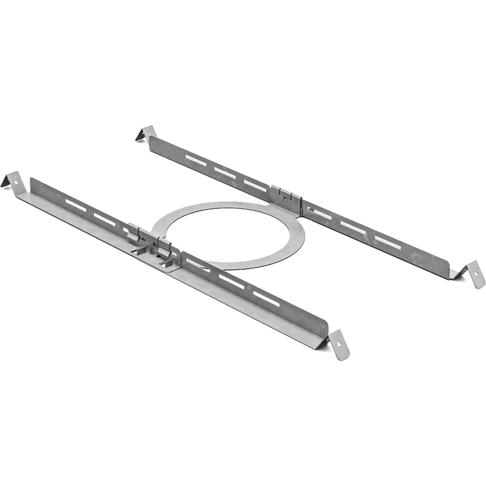 Bose FreeSpace FS2C tile bridge 6 pack showing speaker rings and support rails for drop ceiling mounting