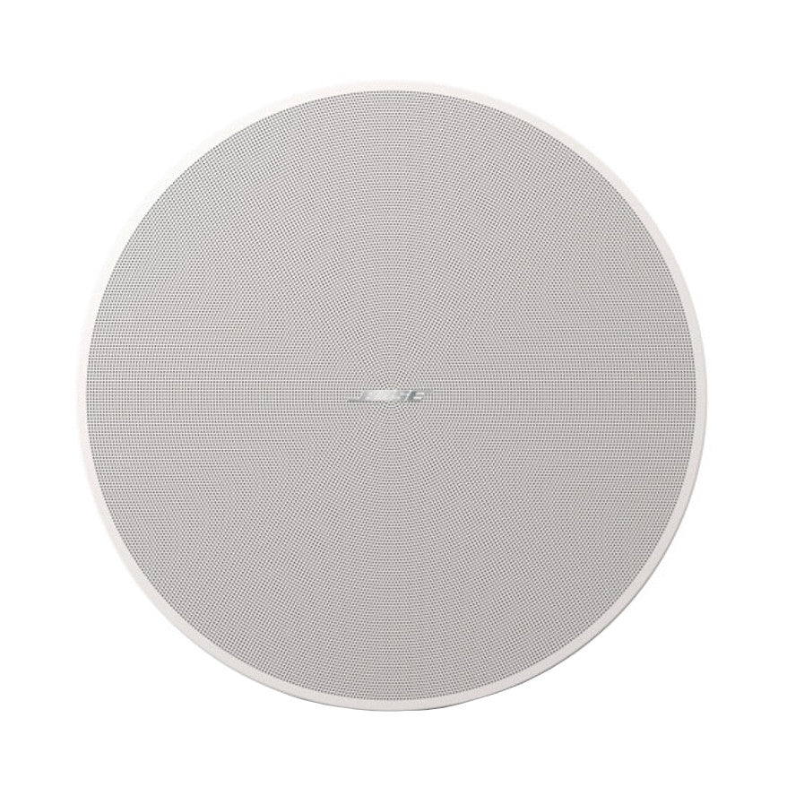Bose DesignMax DM8C 150W coaxial ceiling speaker in white, product shot