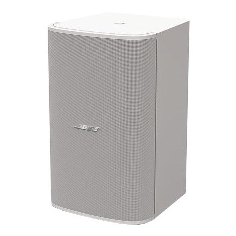 Bose DesignMax DM10S-Sub 300W surface mount subwoofer in white, product shot