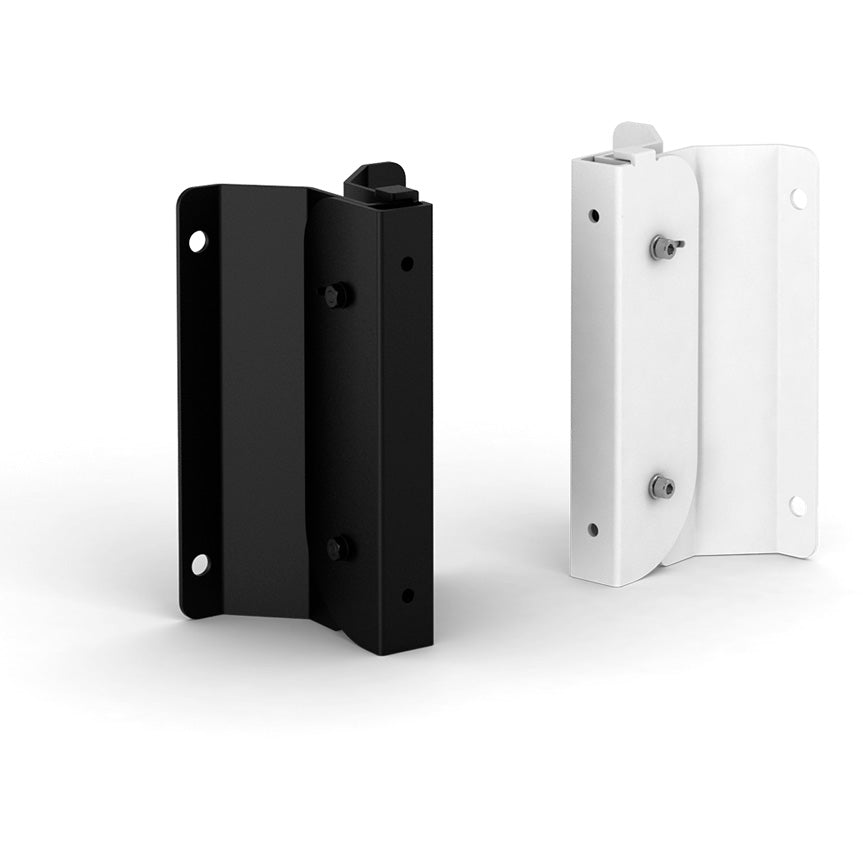 Bose WB-MA12/MA12EX Pitch Only Bracket in black attached to wall with MA12EX speaker