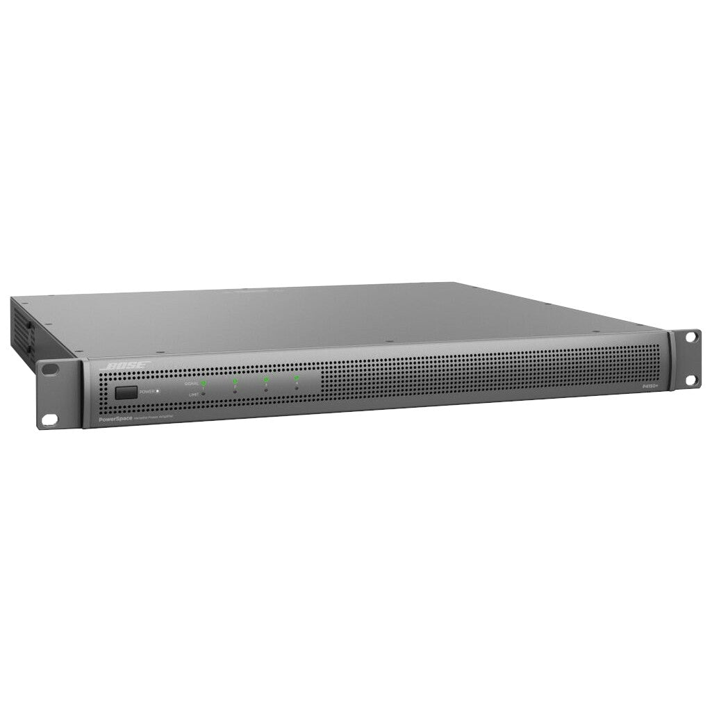 Bose PowerSpace P4150+ 1RU 4-channel power amplifier, front panel view