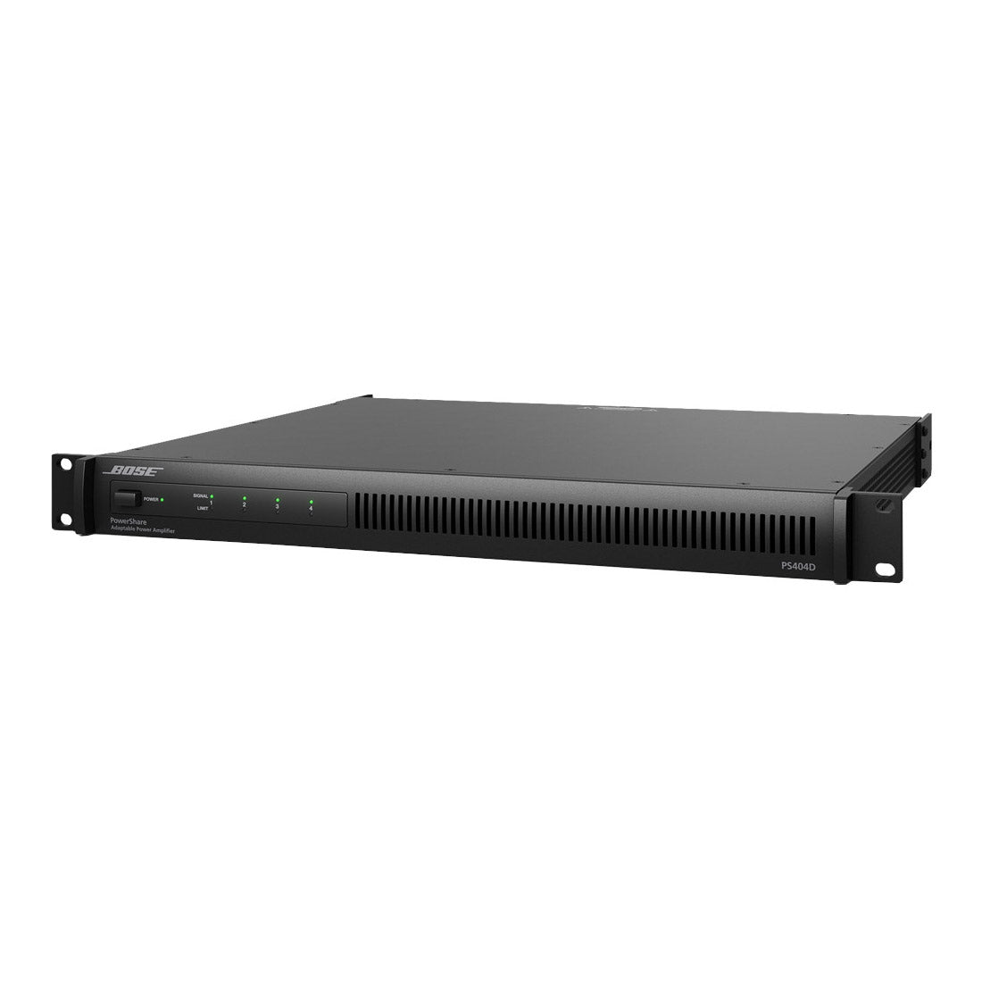 Bose PowerShare PS404D adaptable power amplifier front panel