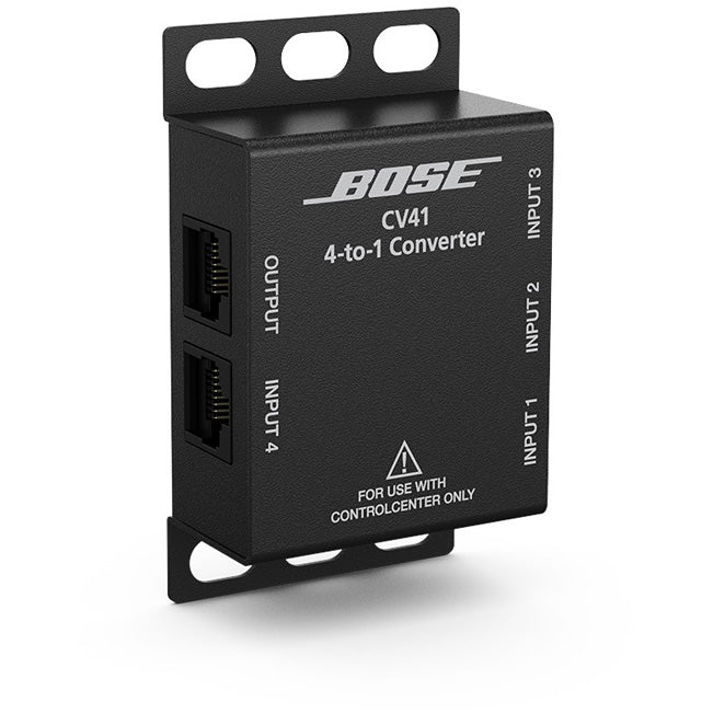 Bose ControlCenter CV41 4 to 1 converter rack mountable RJ45 wiring hub