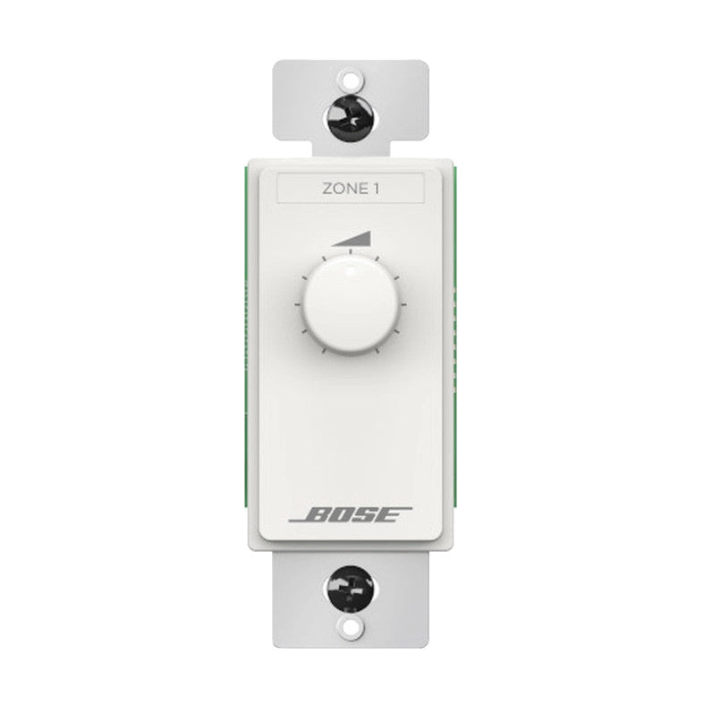 Bose ControlCenter CC-1 white zone controller rotary volume knob close up