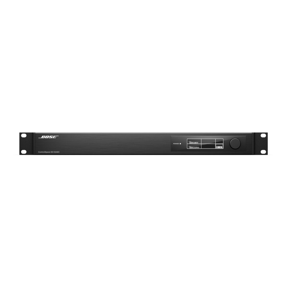 Bose ControlSpace EX-12AEC conferencing processor front panel