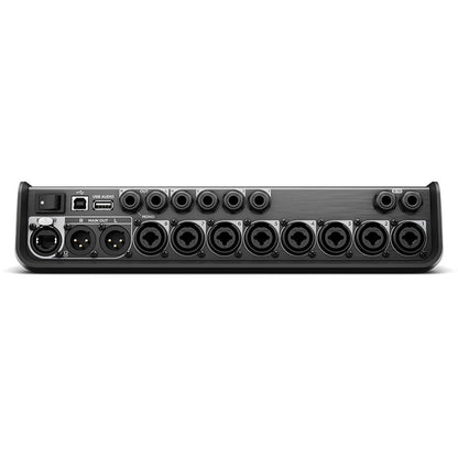 Bose T8S ToneMatch mixer connected to a Bose L1 portable line array system on stage