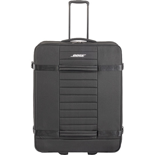 Bose Sub2 Roller Bag black padded EVA shell case front view