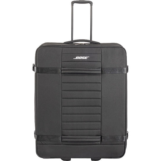 Bose Sub2 Roller Bag black padded EVA shell case front view