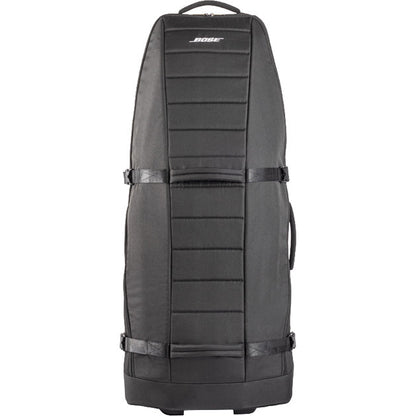 Bose L1 Pro16 System Roller Bag wheels and telescoping handle detail
