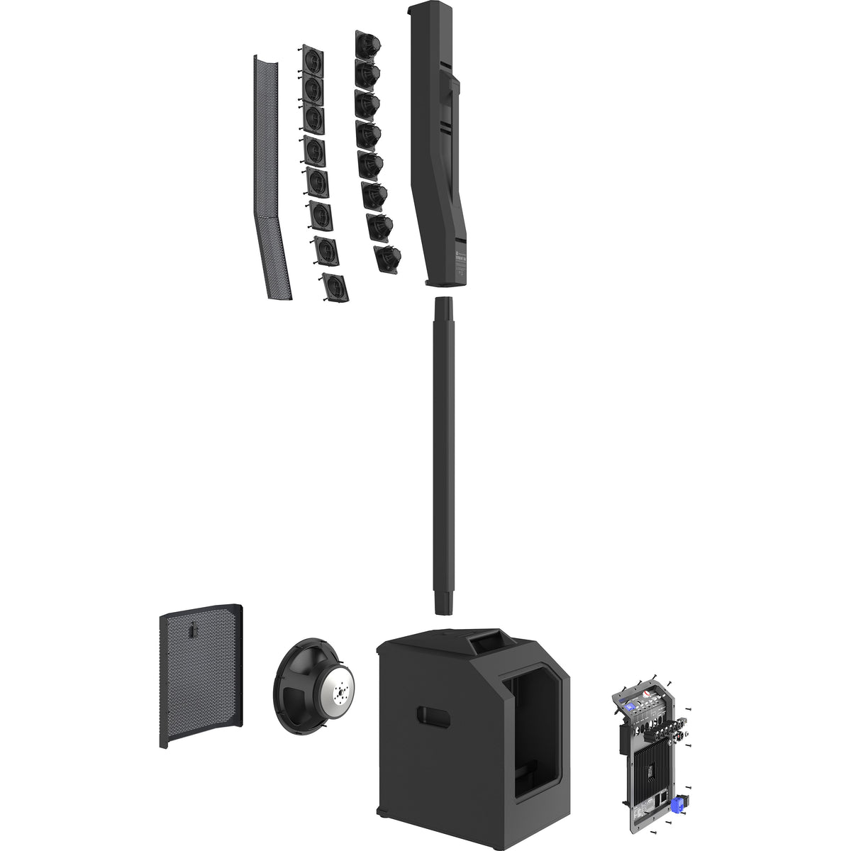 Electro-Voice EVOLVE 50M: Portable Column System (Subwoofer Only), Black, view 3