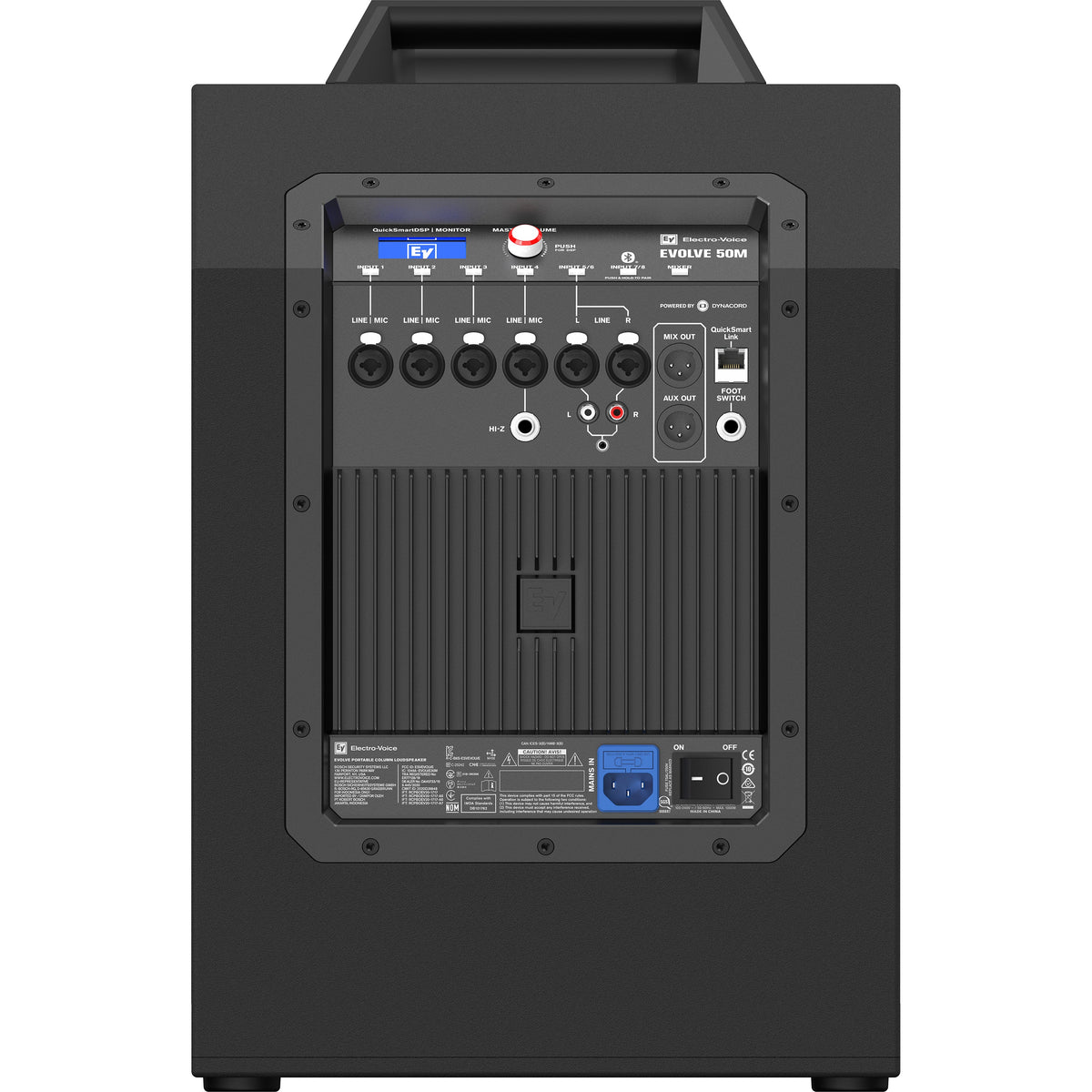 Electro-Voice EVOLVE 50M: Portable Column System (Subwoofer Only), Black, view 4