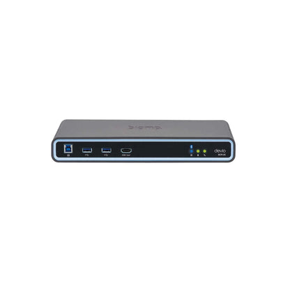 Biamp Devio SCR-25T Conferencing Hub with DTM-1 Beamtracking Tabletop Microphone