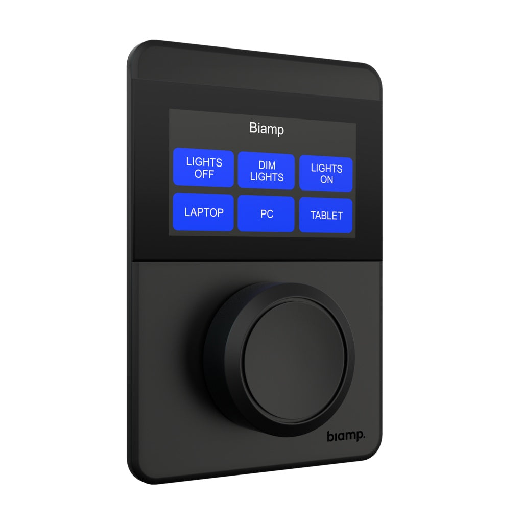 Biamp Apprimo TEC-X 1000 Black LCD Control Pad, view 2