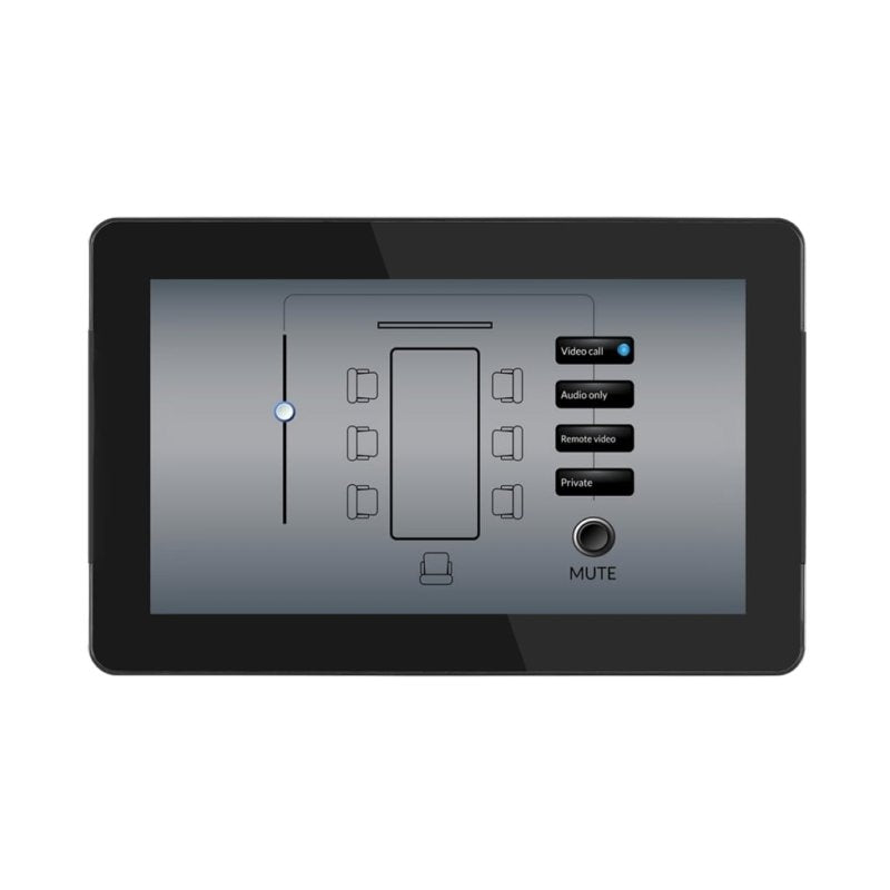 Allen & Heath CC-7 custom control touch panel, view 2