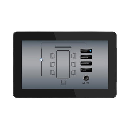 Allen & Heath CC-7 custom control touch panel, view 2