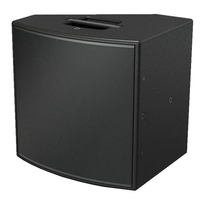 Bose AMM112 loudspeaker close up of the 12 inch low frequency transducer