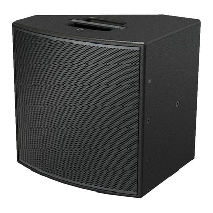 Bose AMM112 loudspeaker close up of the 12 inch low frequency transducer