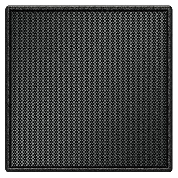 Bose AMS115 subwoofer side view showing ergonomic carry handle