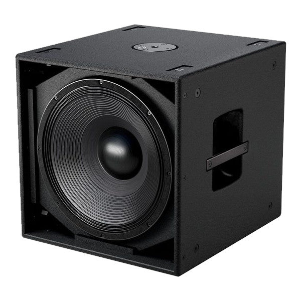 Bose AMS115 subwoofer rear panel showing M20 pole mount socket