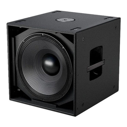 Bose AMS115 subwoofer rear panel showing M20 pole mount socket
