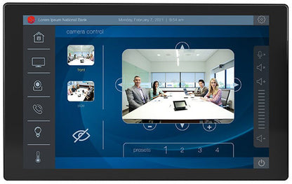 Q-SYS TSC-101-G3: High Definition Touch Screen Controller, view 5