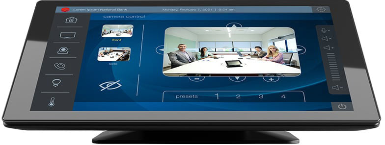 Q-SYS TSC-101-G3: High Definition Touch Screen Controller, view 6