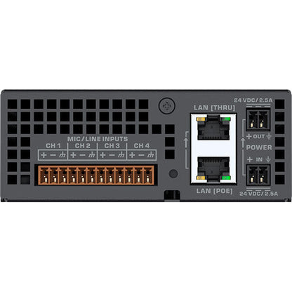 Q-SYS QIO-ML4: Network Audio Mic/Line I/O Expander