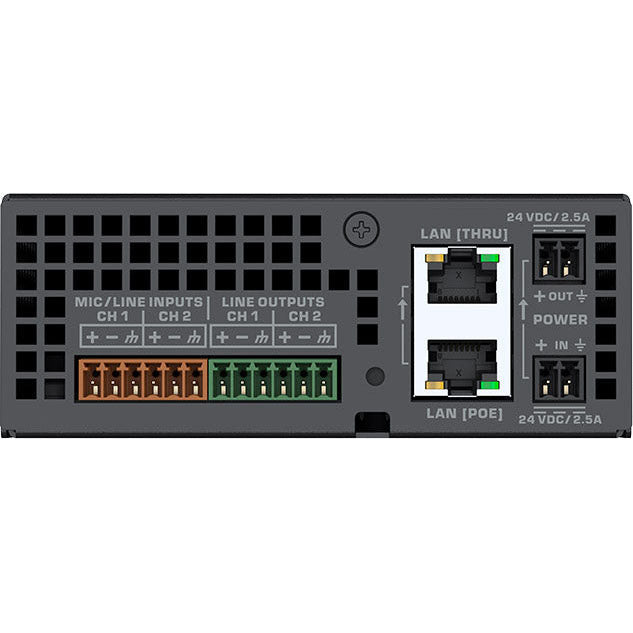 Q-SYS QIO-ML2x2: Network Audio Mic/Line I/O Expander