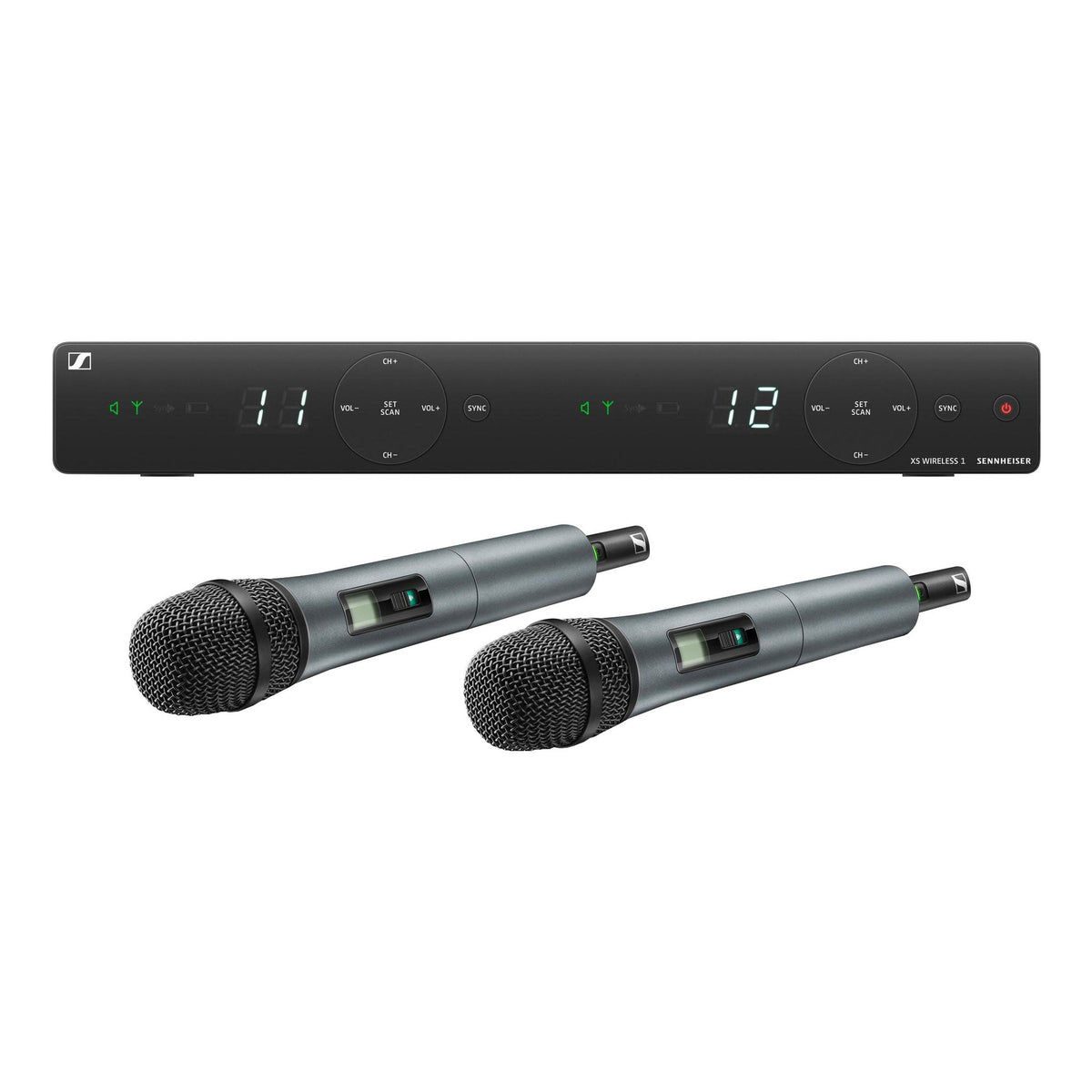Sennheiser XSW 1-825 DUAL: Wireless Handheld Microphone System
