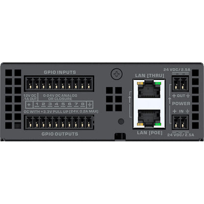 Q-SYS QIO-GP8x8: Network I/O Expander, view 2
