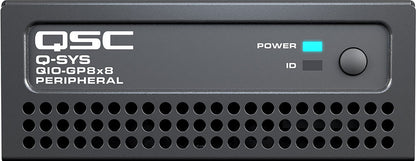 Q-SYS QIO-GP8x8: Network I/O Expander, view 3