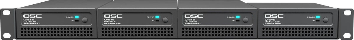 Q-SYS QIO-GP8x8: Network I/O Expander, view 4