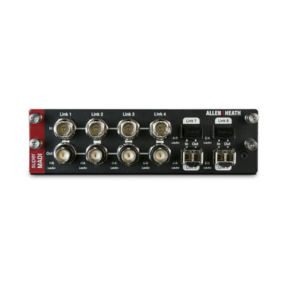 Allen & Heath superMADI v2 dLive Avantis audio networking card, view 2