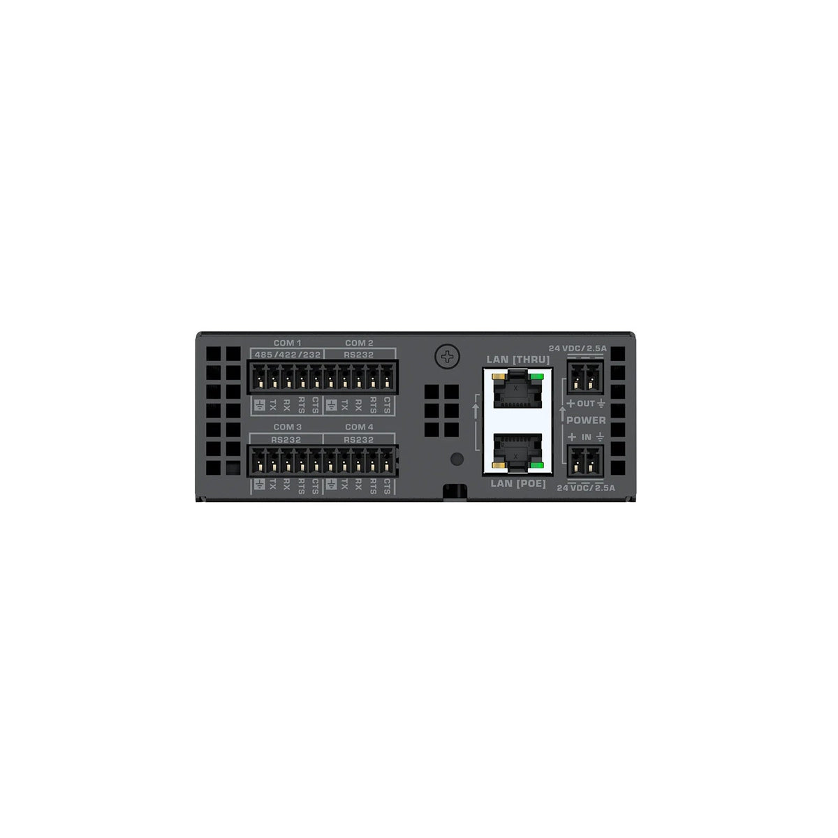 Q-SYS QIO-S4: Four-Port Serial I/O Control Expander for Q-SYS, view 4