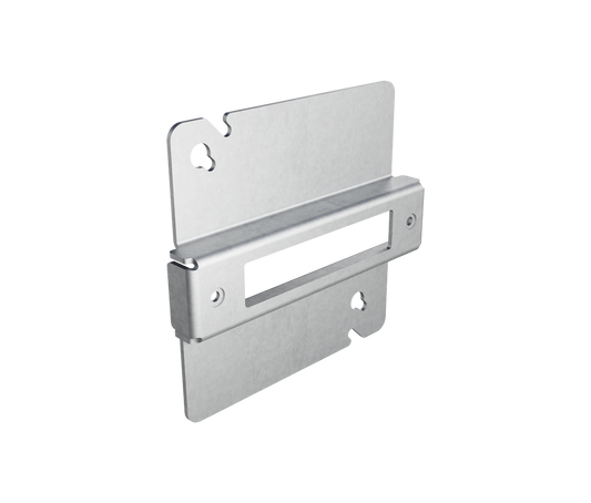 Bose Videobar Mud Ring 2-gang electrical box mount plate, front view